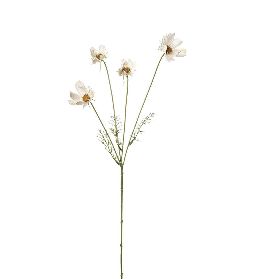 Kunstig krem Pyntekorg 60cm