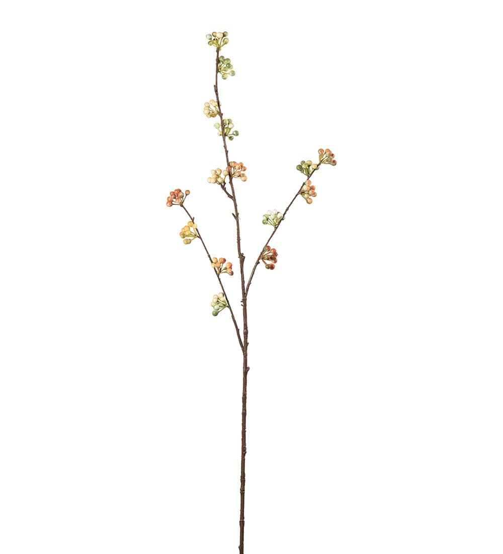 Kunstig oransje Bærkvist 83cm