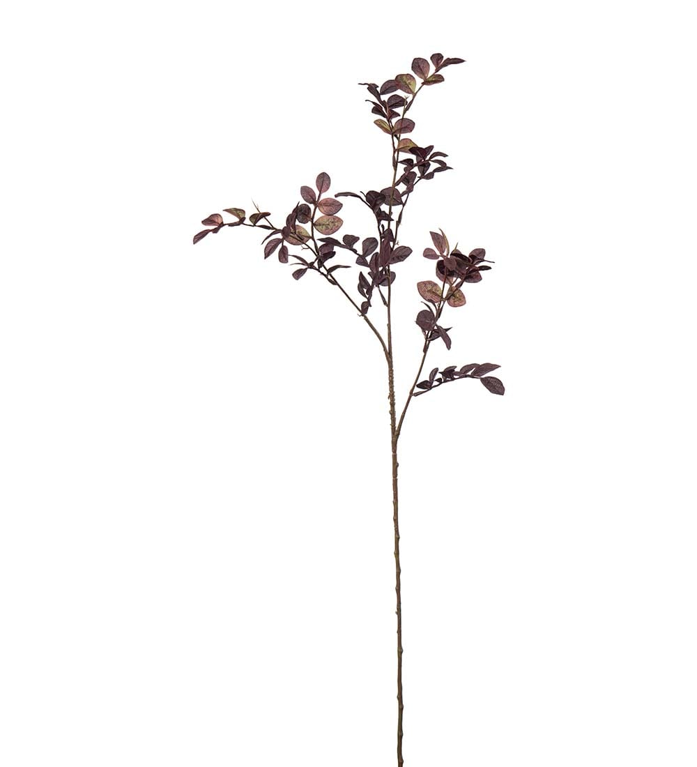 Kunstig burgunder Kvist 78cm