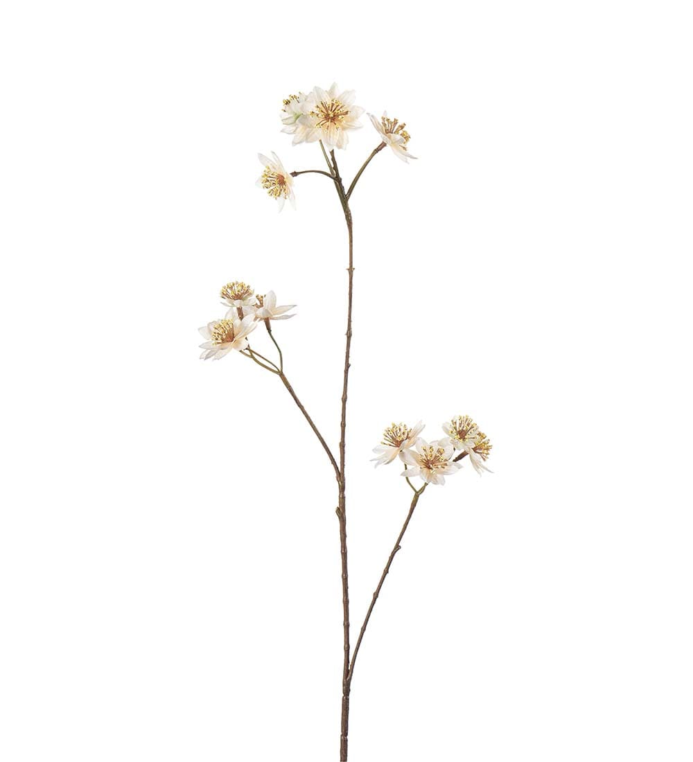 Kunstig krem Stjärnflocka 72cm