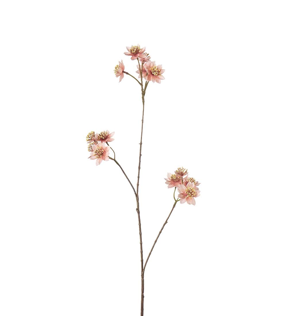 Kunstig rosa Stjärnflocka 72cm
