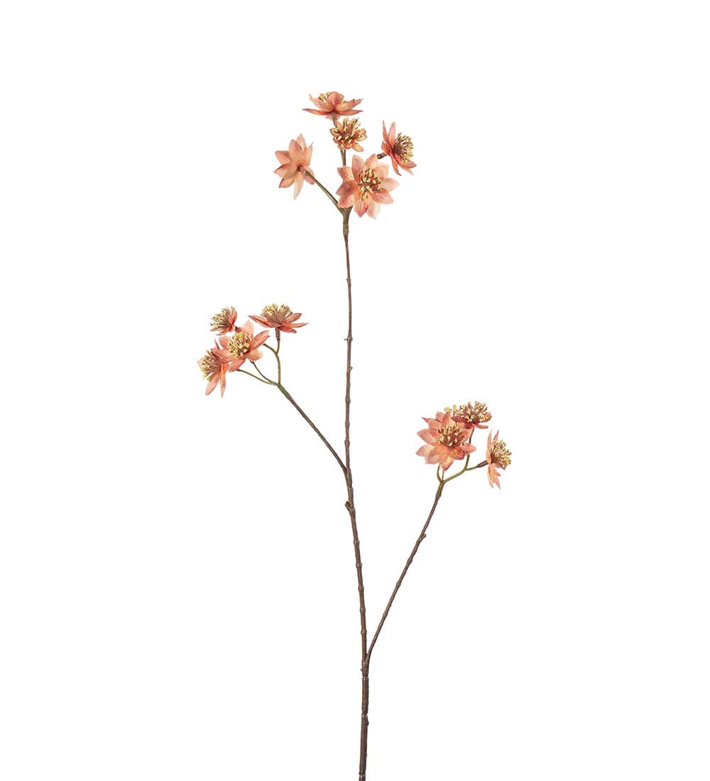 Kunstig fersken Stjärnflocka 72cm