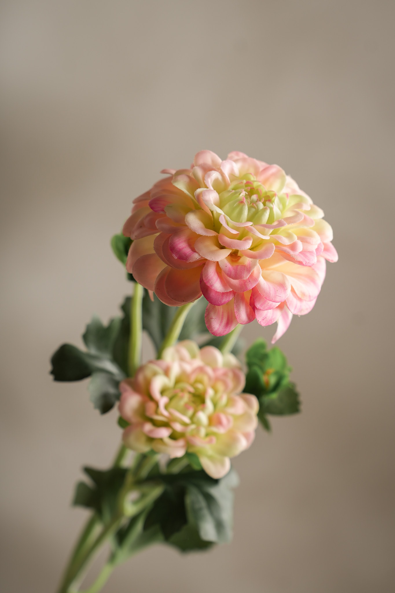 Kunstig rosa Chrysanthemum 52cm