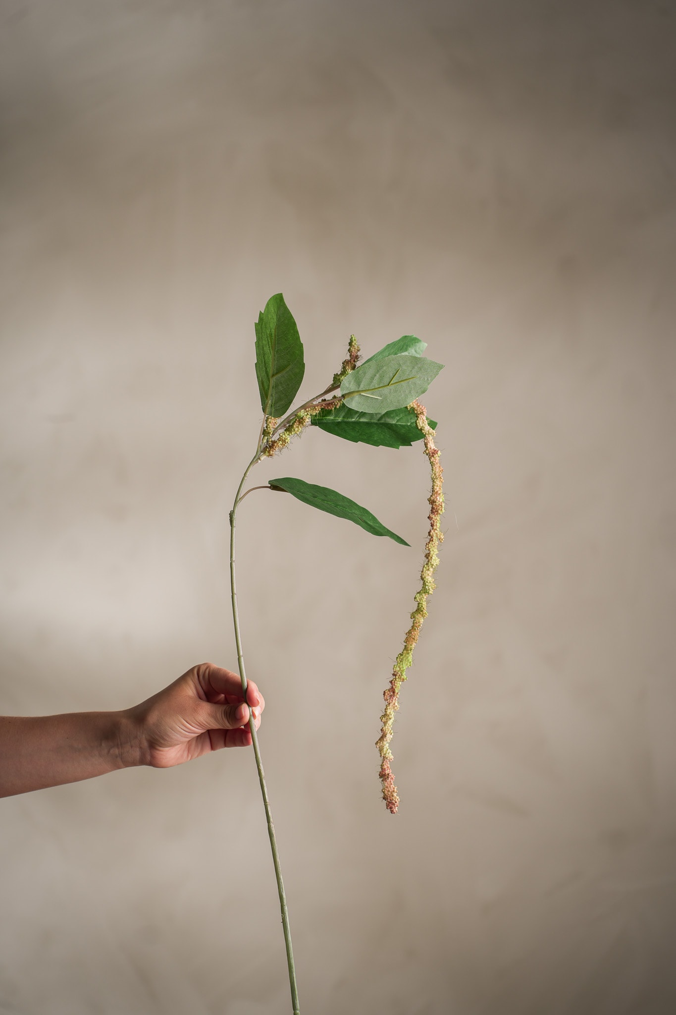 Kunstig grønn Amaranthus 70cm