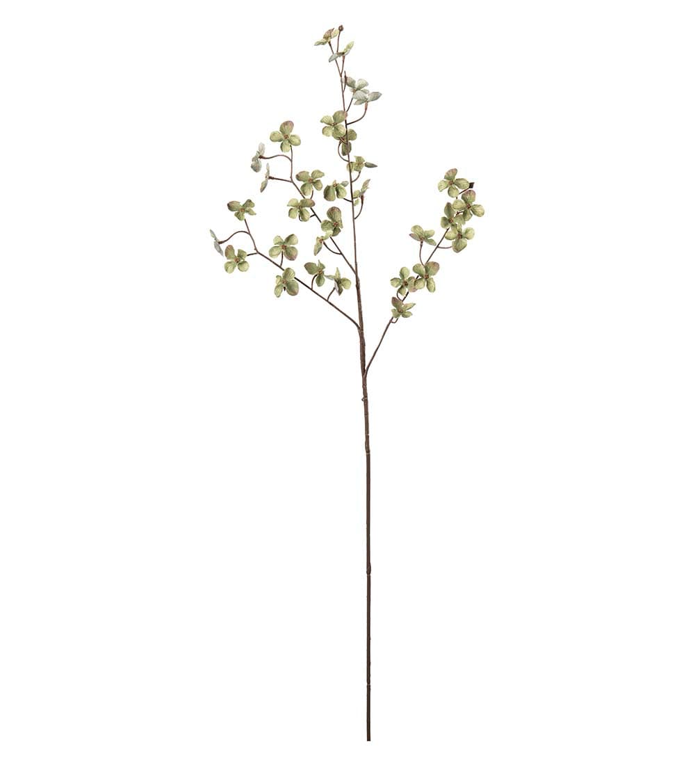 Kunstig grønn Hortensia 72cm