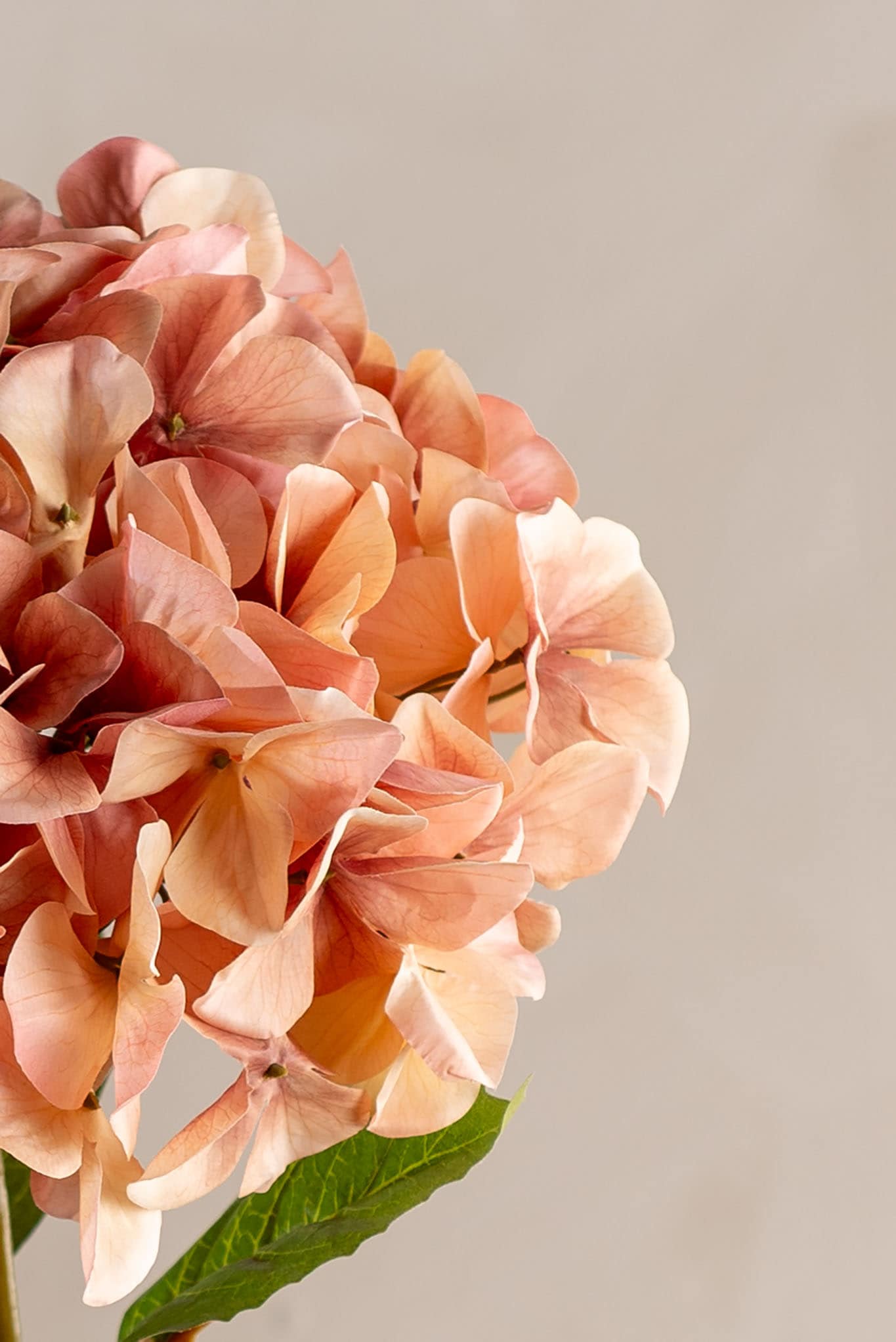 Kunstig rosa Hortensia 110cm