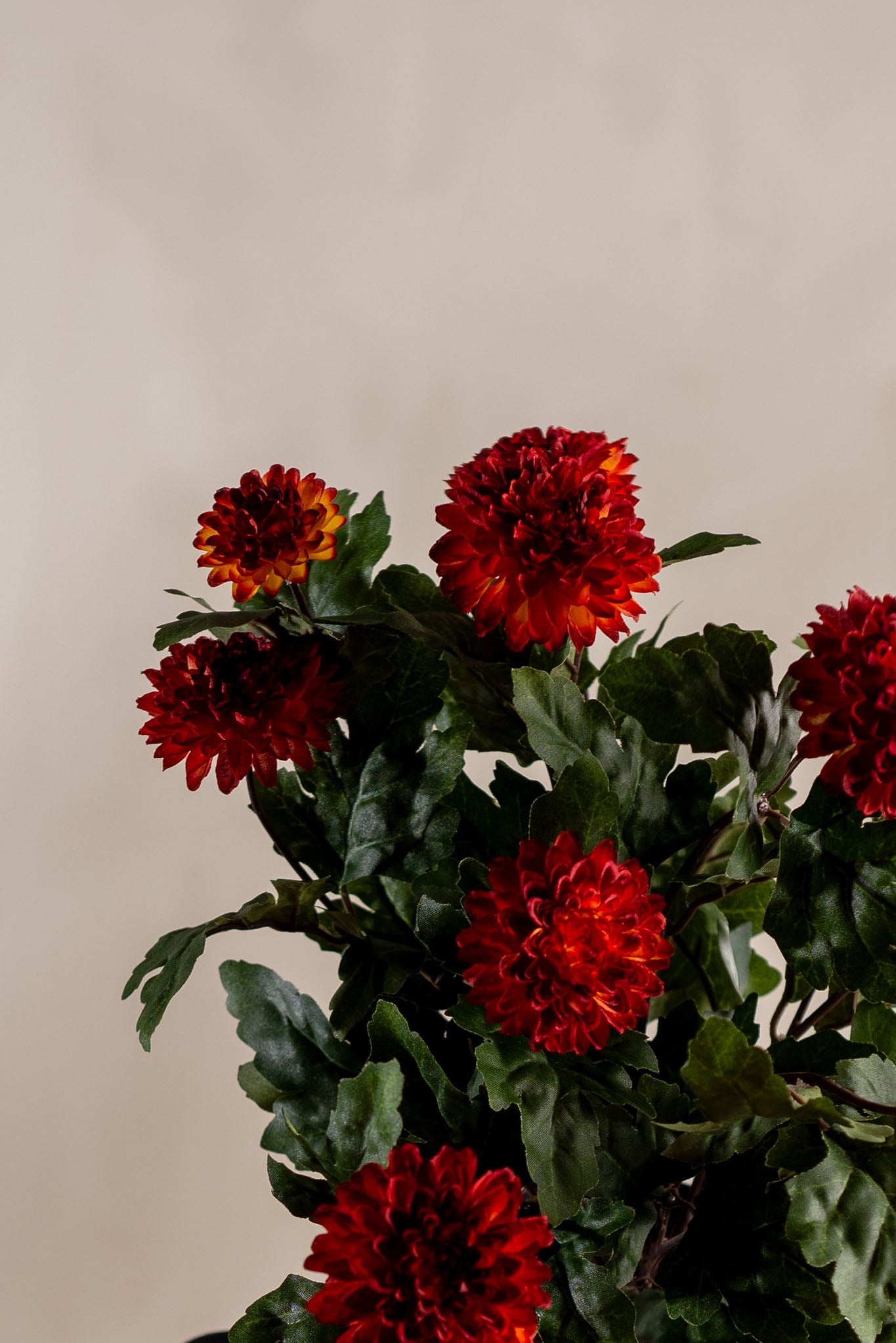 Kunstig rust Chrysanthemum 30cm