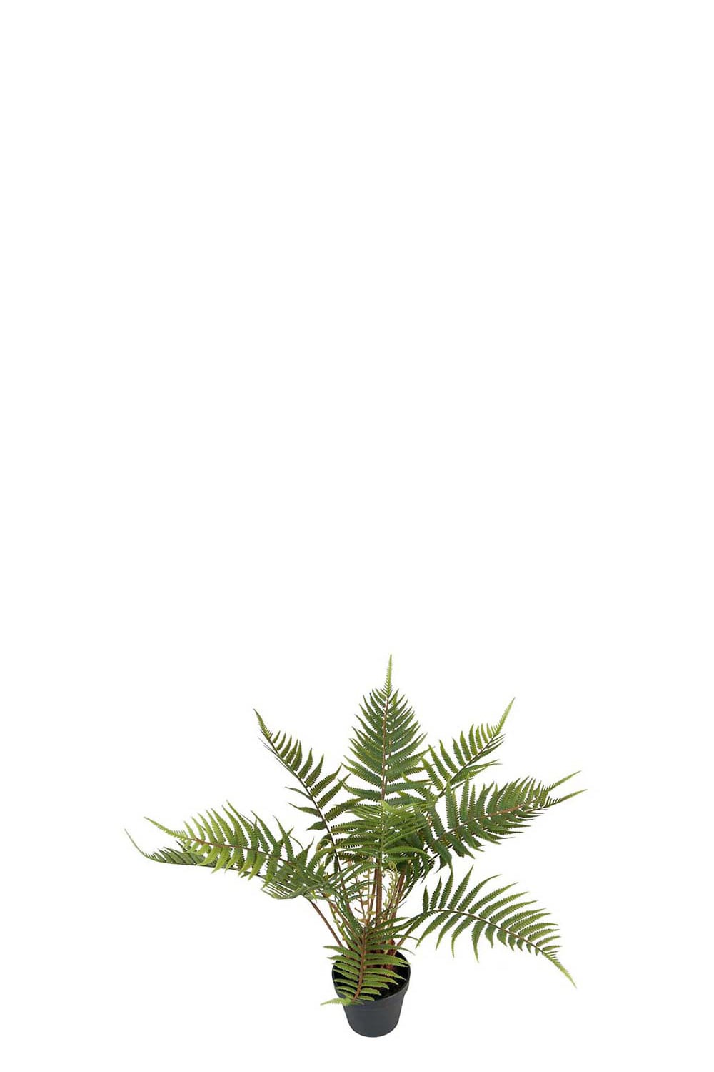 Kunstig grønn bregne 50 cm
