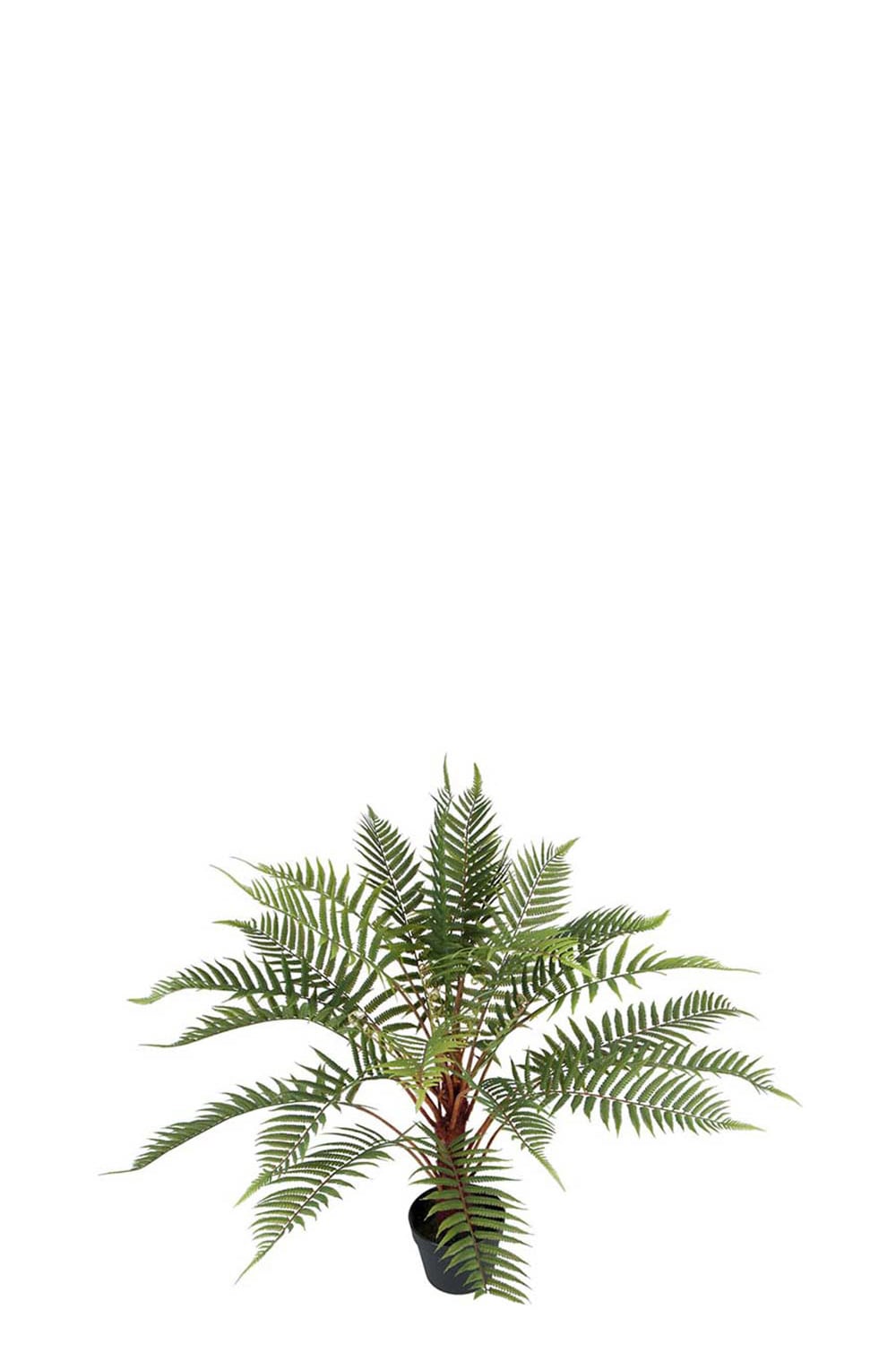 Kunstig grønn bregne 80 cm