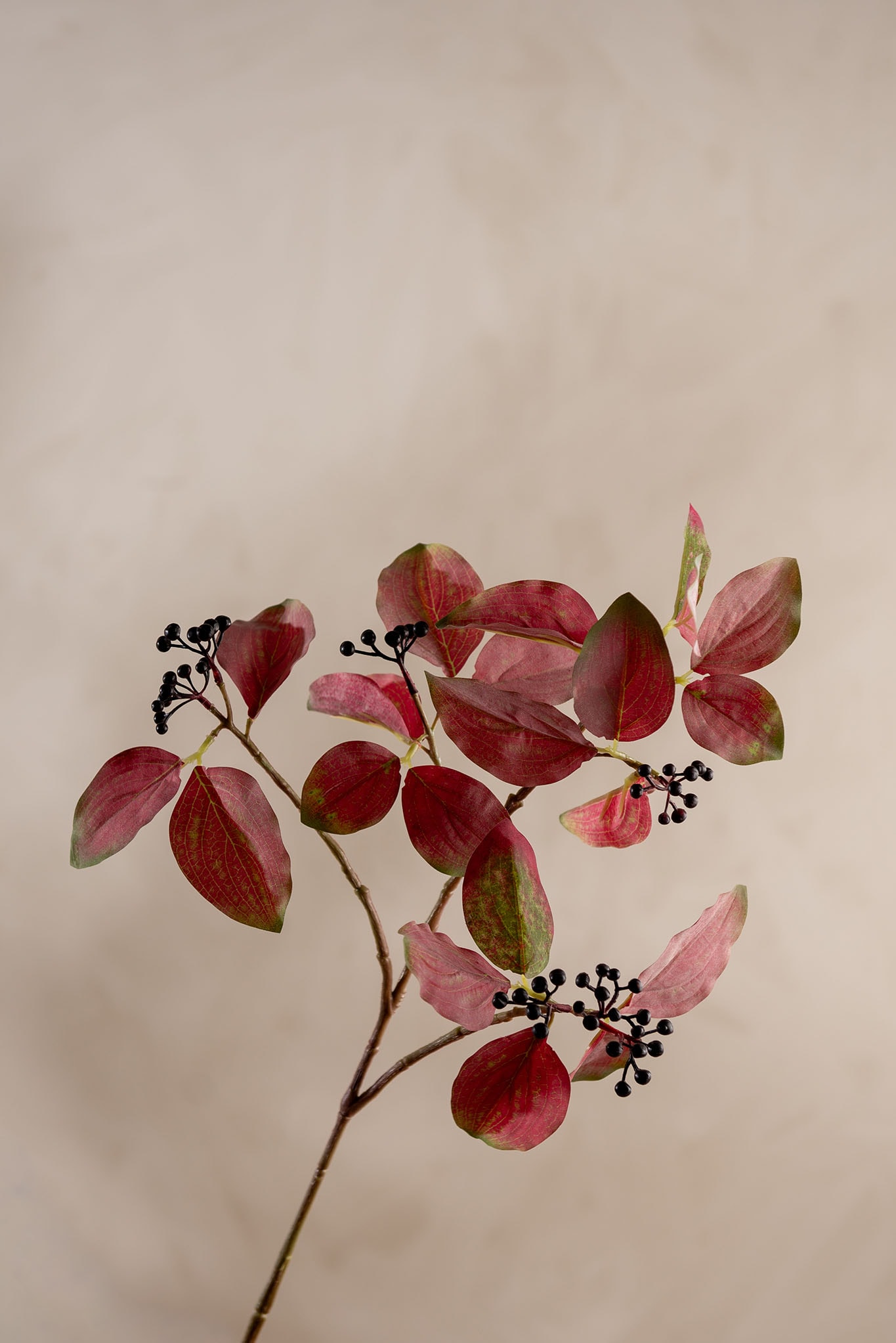 Kunstig rosa Bærkvist 85cm