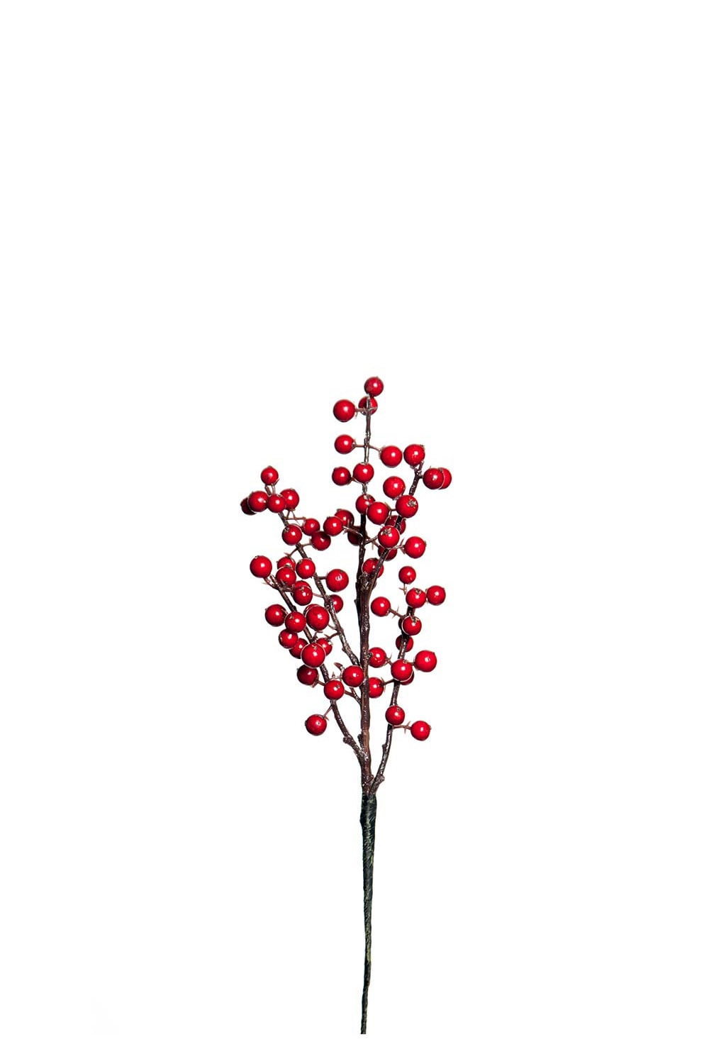 Kunstig rød Bærgren, 35 cm