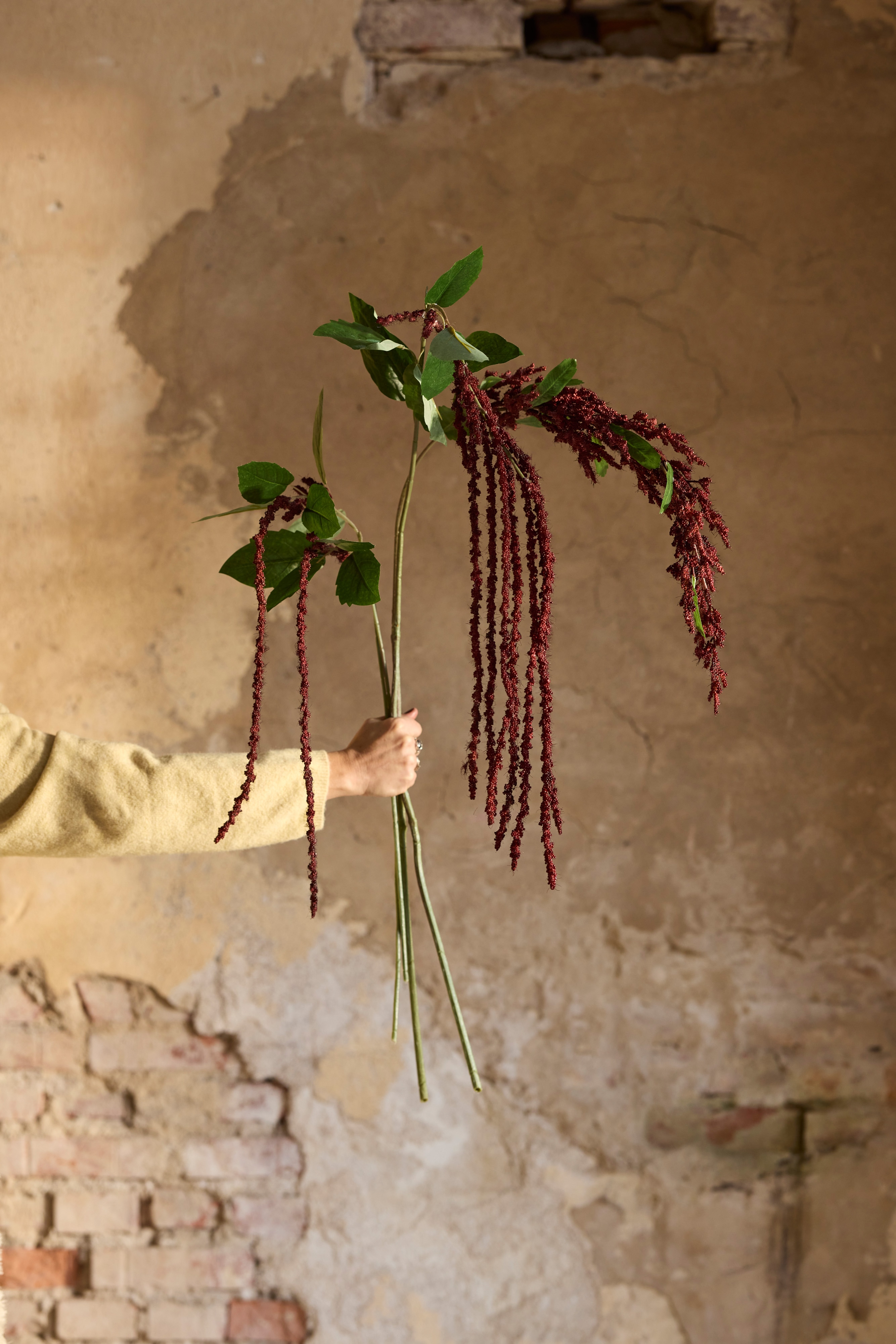 Kunstig burgunder Amaranthus 105cm