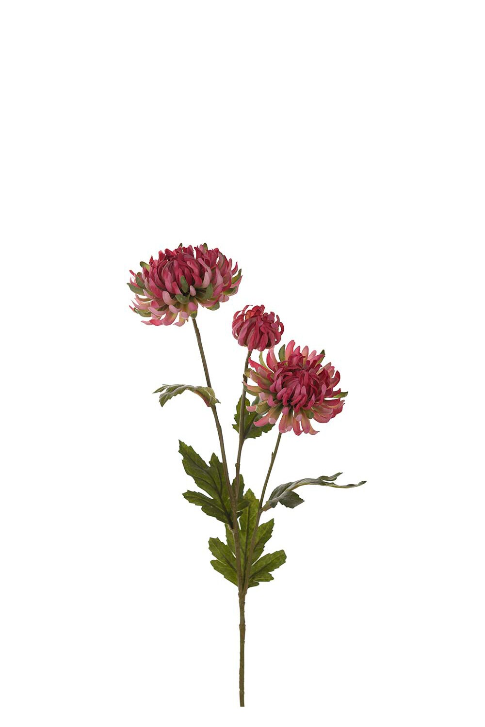 Kunstig rosa krysantemum 60 cm