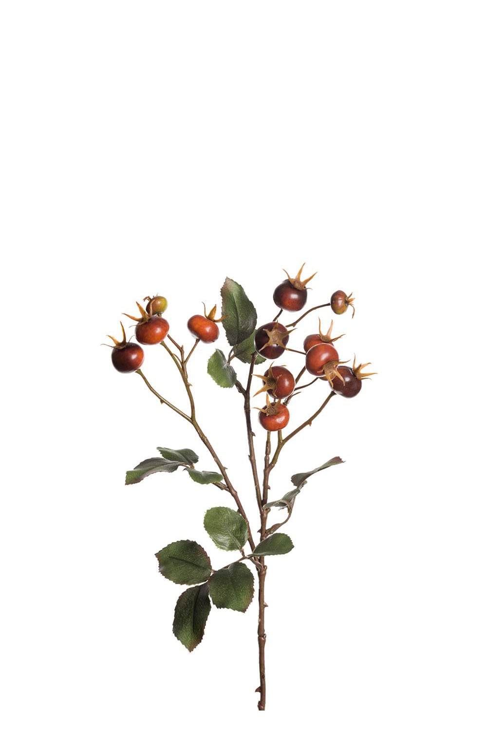Kunstig oransje nypekvist 65 cm