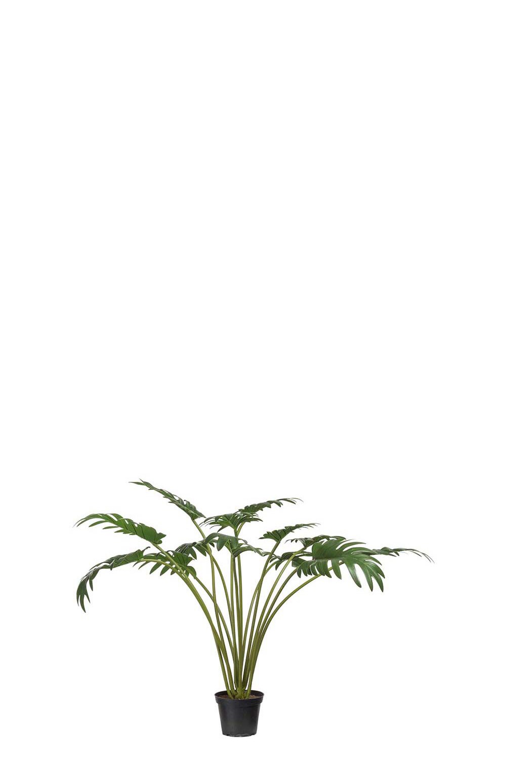 Kunstig grønn Philodendron 65 cm