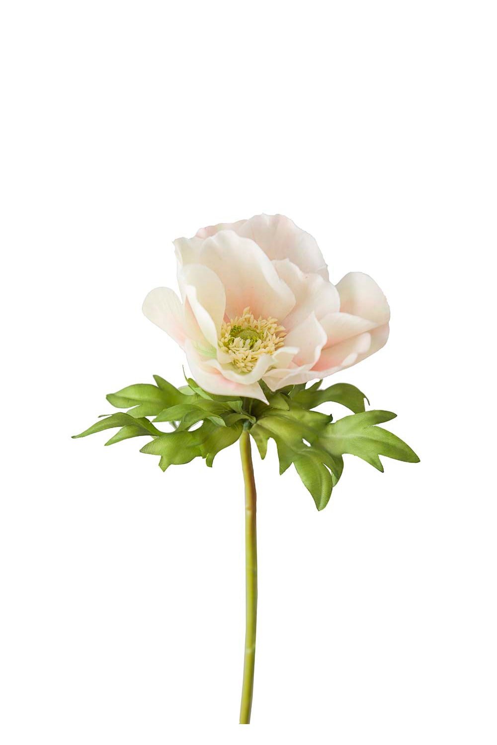 Kunstig rosa anemone 43 cm