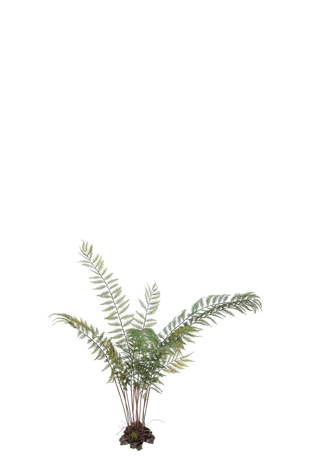 Kunstig grønn bregne 80 cm