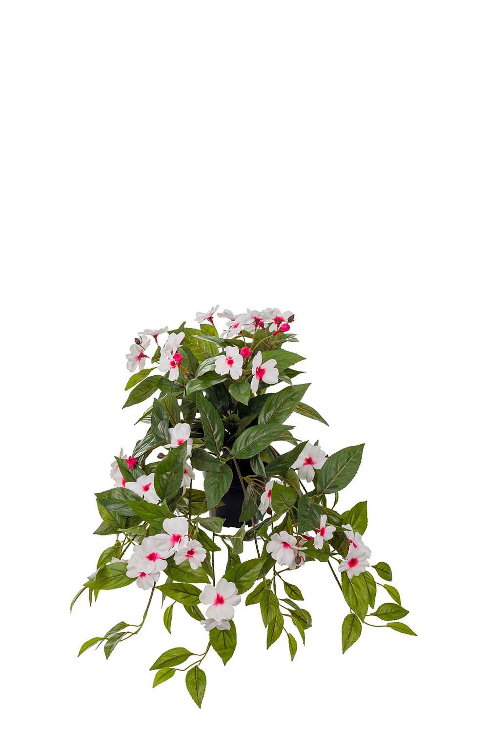 Kunstig rosa flittig Lise 30 cm