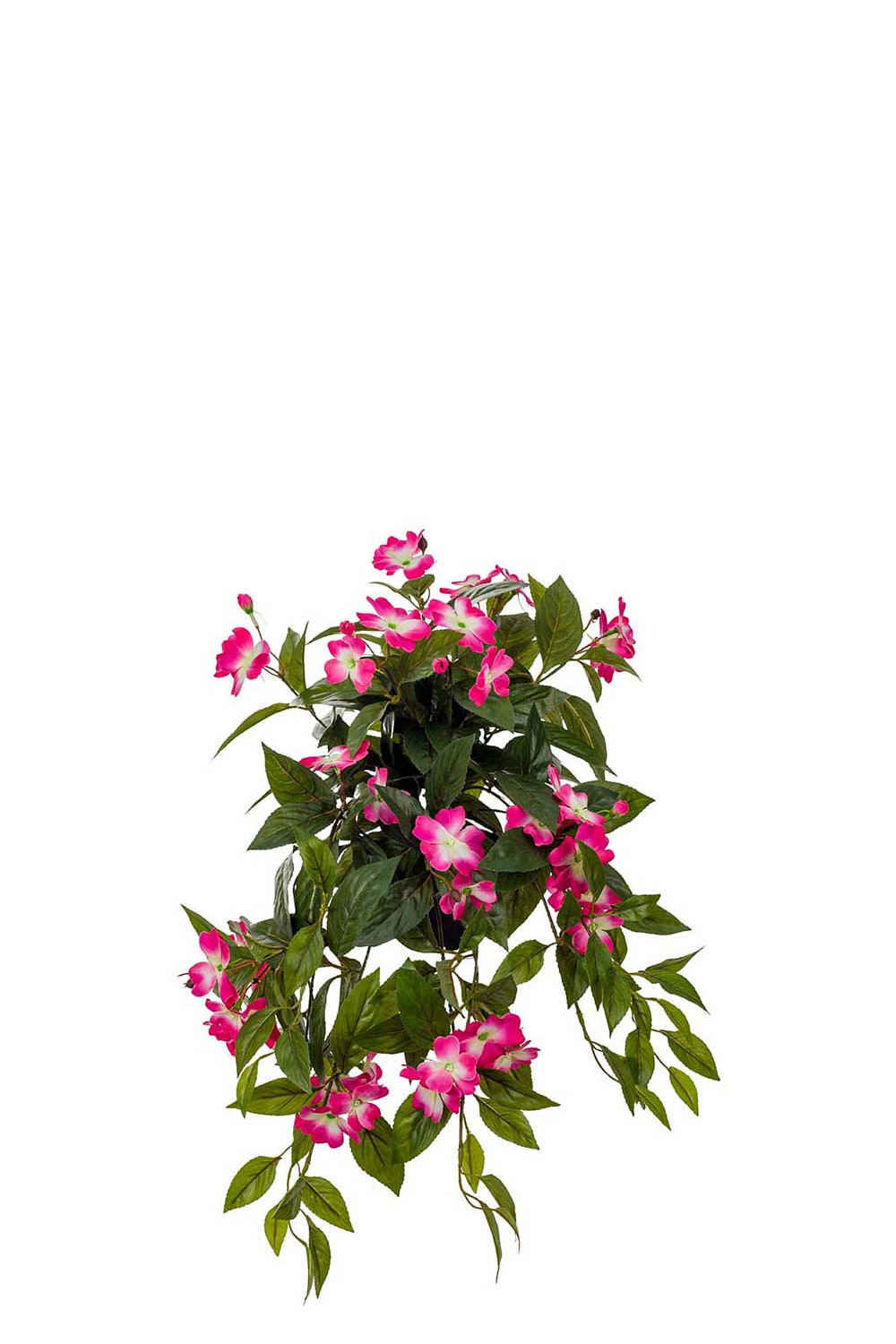 Kunstig rosa flittig Lise 30 cm