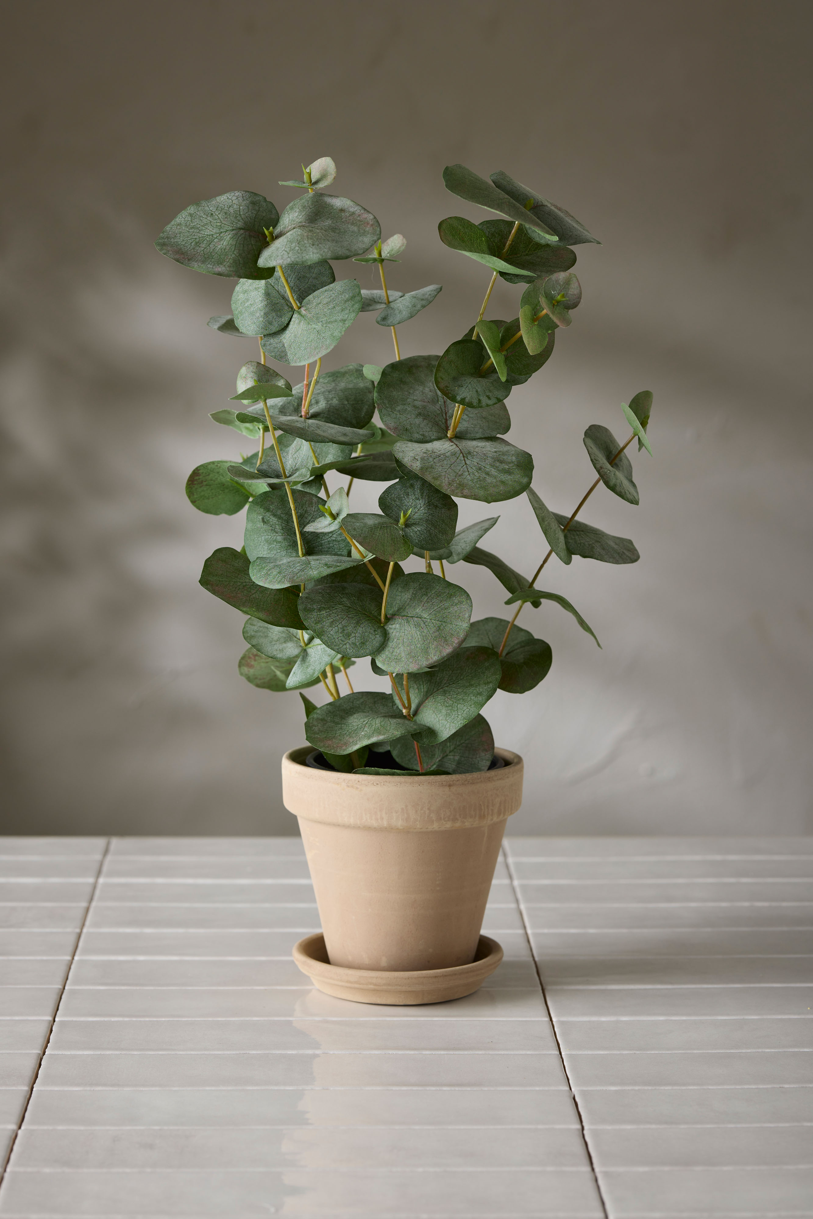 Kunstig grønn eukalyptus 55 cm