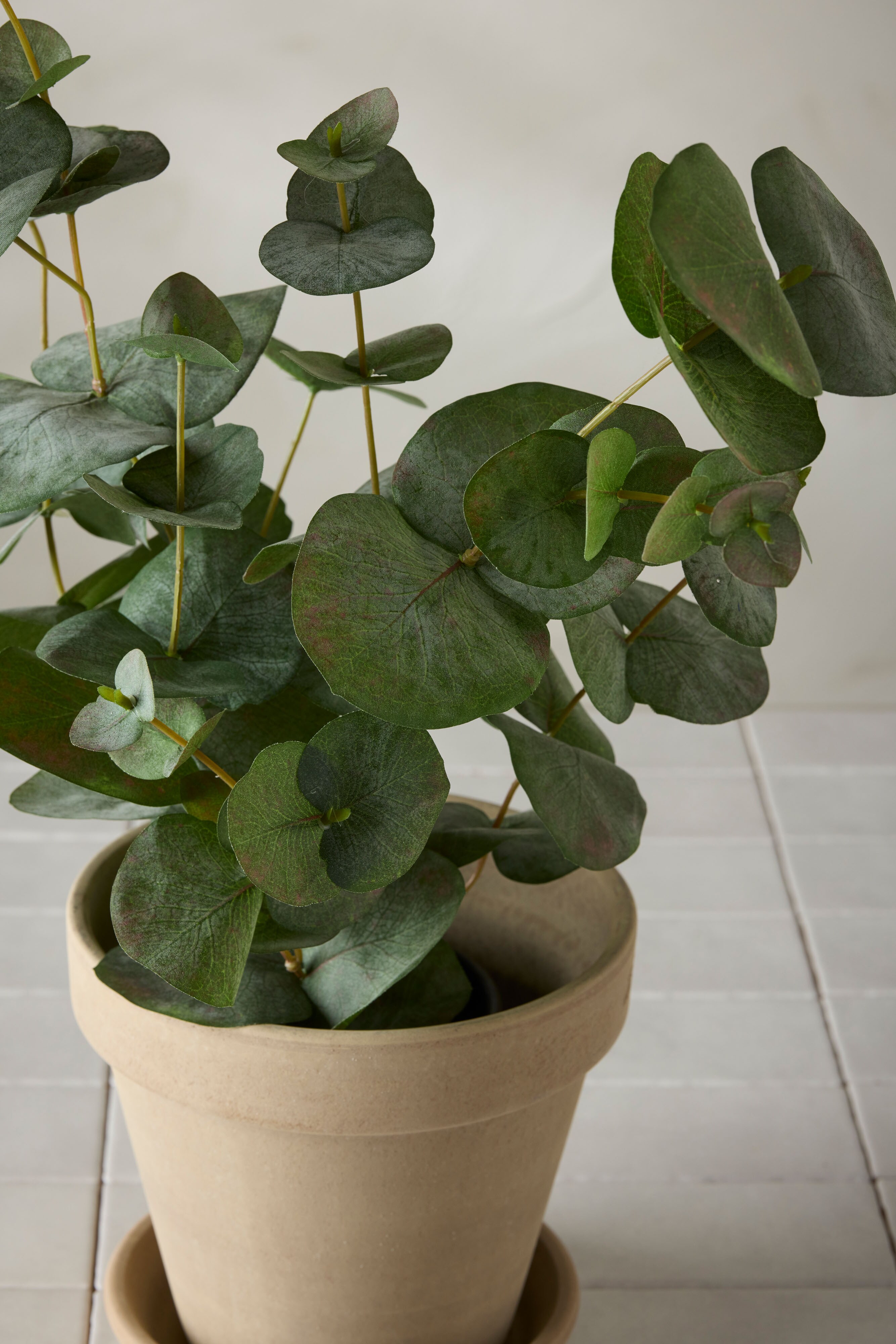 Kunstig grønn eukalyptus 55 cm