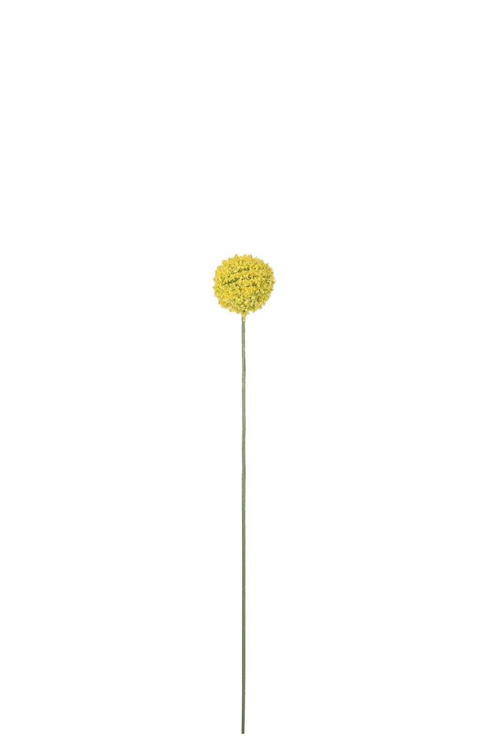 Kunstig gul Craspedia 38 cm